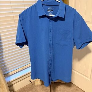 Apt. 9 Men's Vibrant Blue Casual Shirt